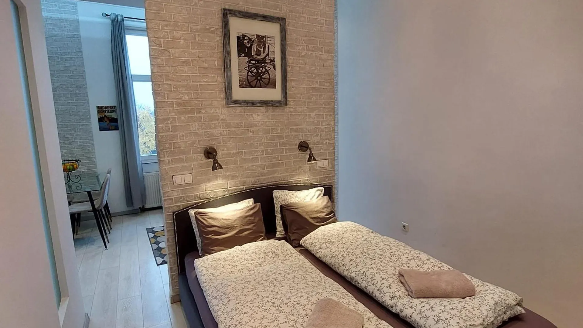 2 Separated Apts In 1 Price! Unique Downtown Views Budapešť 0*,