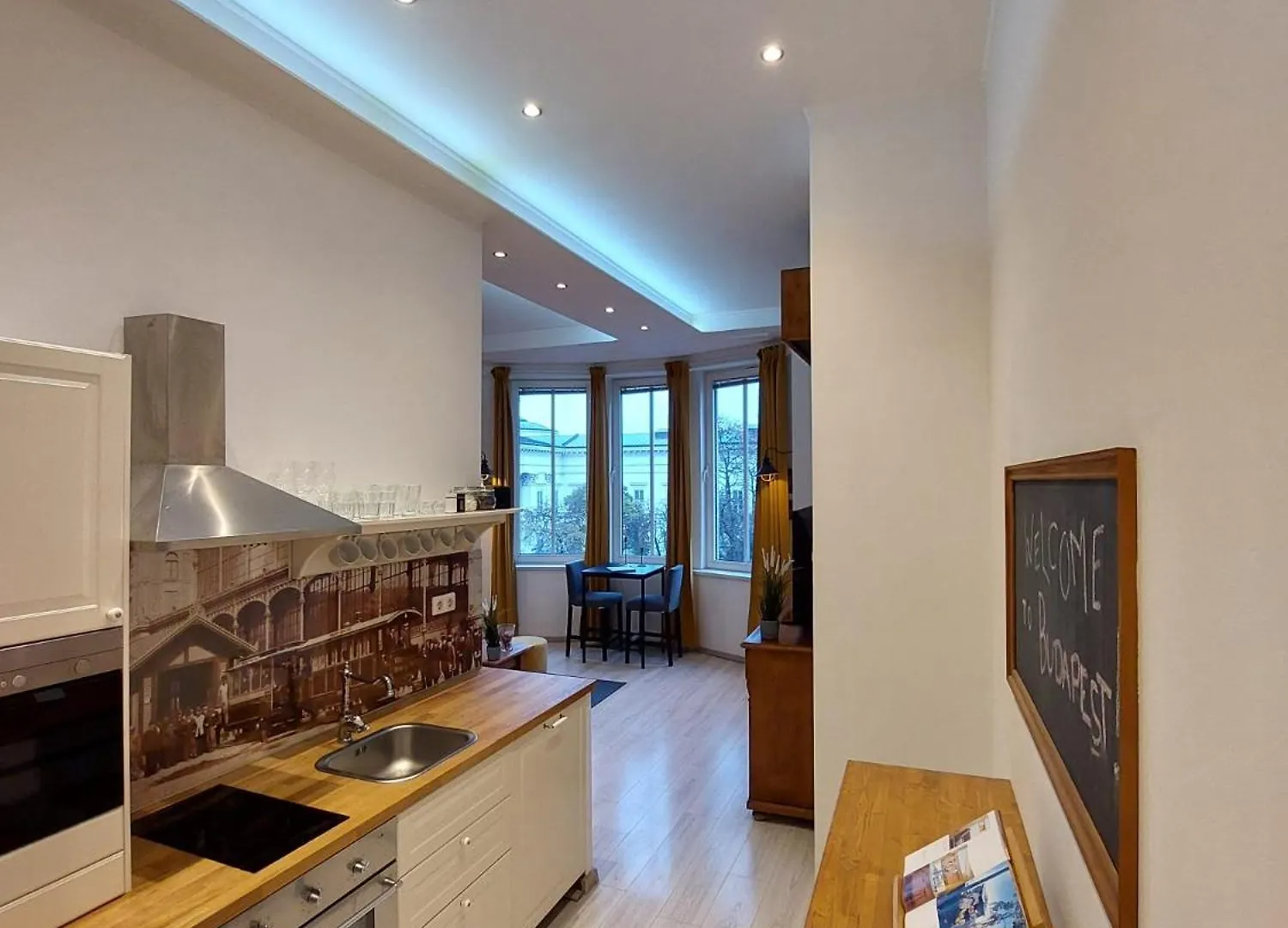 2 Separated Apts In 1 Price! Unique Downtown Views Budapeşte 0*,  Macaristan
